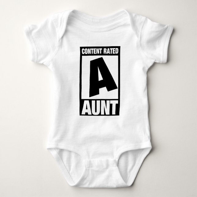 Content Rated Aunt T-Shirt (Front)