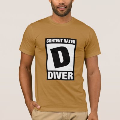 Content Rated D: Diver T-Shirt