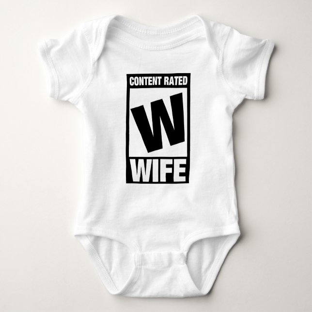 Content Rated Wife T-Shirt (Front)