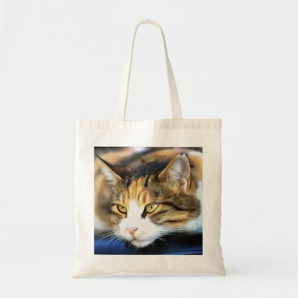 Contented Cat Tote Bag