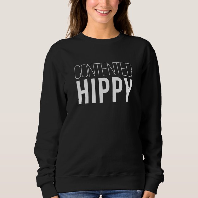 Contented Hippy Sweatshirt (Front)