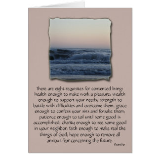 Contented Living Cards