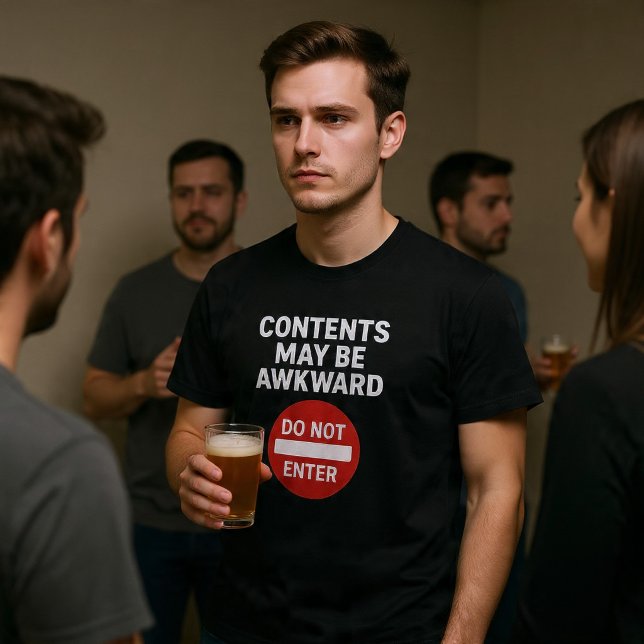 Contents May Be Awkward T-Shirt (Creator Uploaded)
