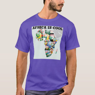 Continent of Africa Beautiful Hello Mama Africa T-Shirt