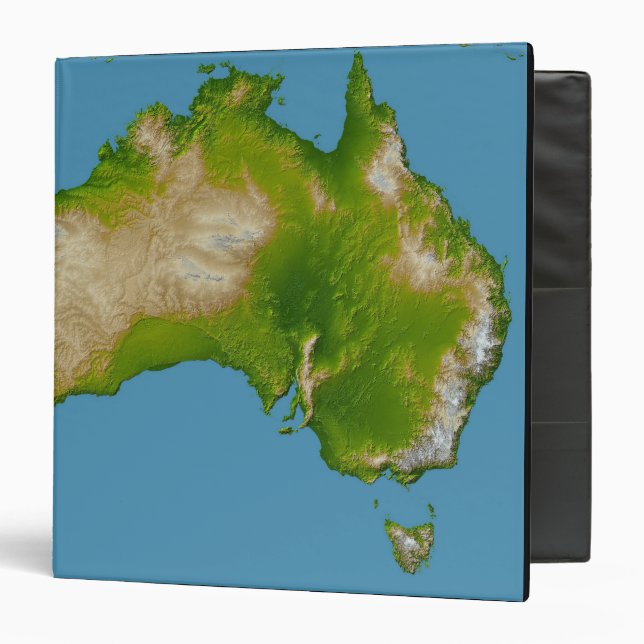 Continent of Australia Binder (Front/Inside)