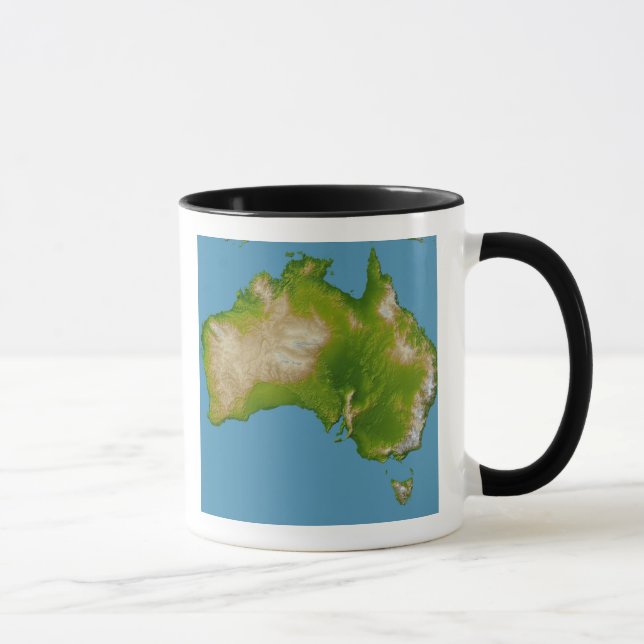 Continent of Australia Mug (Right)