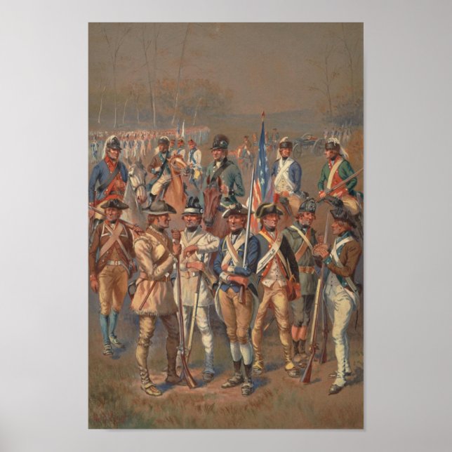 Continental Army Poster (Front)