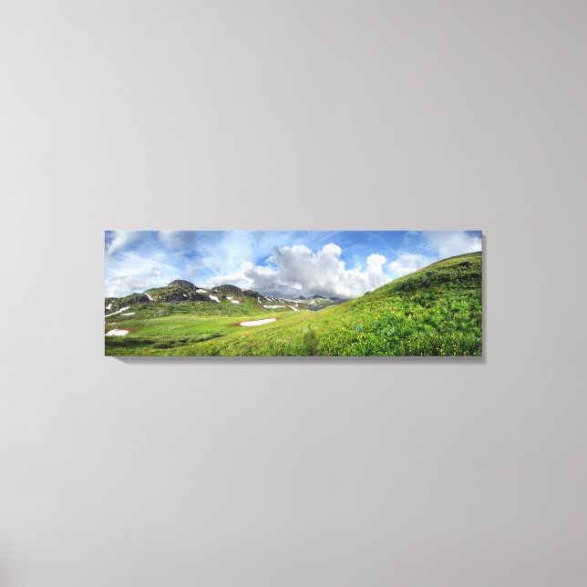 Continental Divide Meadow - Colorado Trail Canvas Print (Front)
