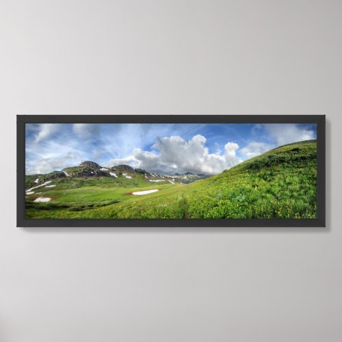 Continental Divide Meadow _ Colorado Trail Framed Art