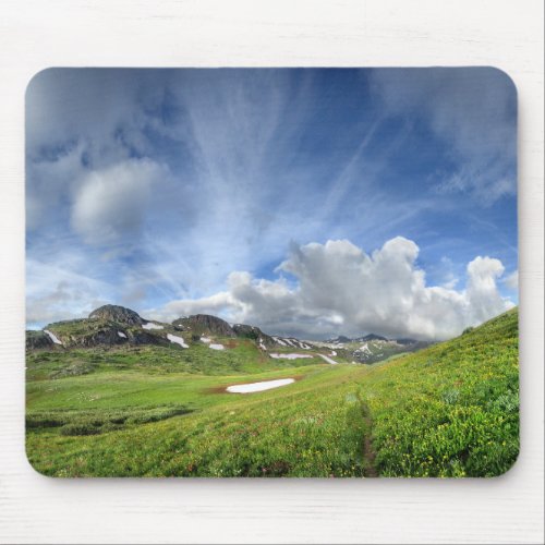 Continental Divide Meadow _ Colorado Trail Mouse Pad