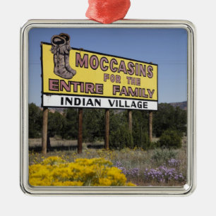 Continental Divide, New Mexico, Route 66 Metal Ornament