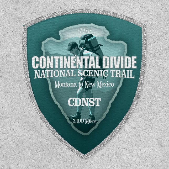Continental Divide Trail (arrowhead T)  Patch (Front)