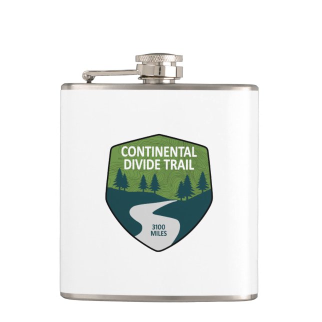 Continental Divide Trail Flask (Front)