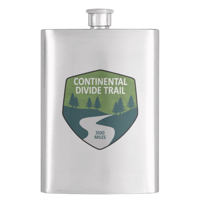 Continental Divide Trail Flask (Front)
