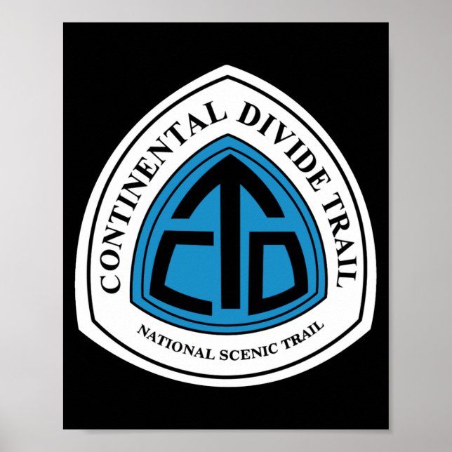 Continental Divide Trail Sign Usa _1  (Front)