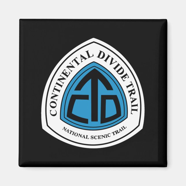 Continental Divide Trail Sign Usa _1  Magnet (Front)
