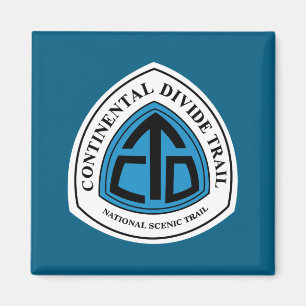 Continental Divide Trail Sign Usa  Magnet