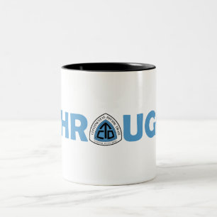 Continental Divide Trail Through Hike Two-Tone Coffee Mug