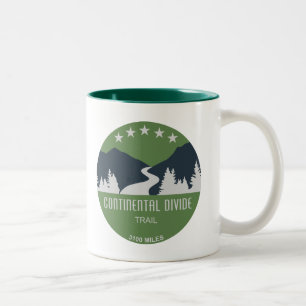 Continental Divide Trail Two-Tone Coffee Mug