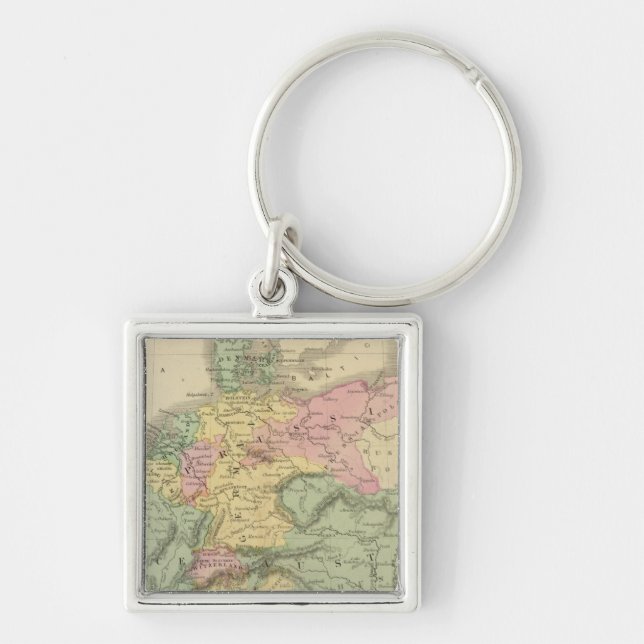 Continental Europe Keychain (Front)