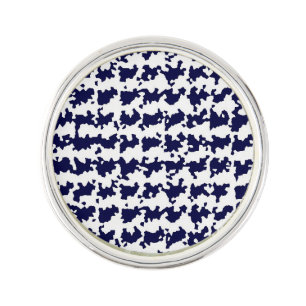 Continental Navy Blue Lapel Pin