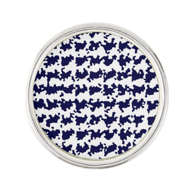 Continental Navy Blue Lapel Pin (Front)