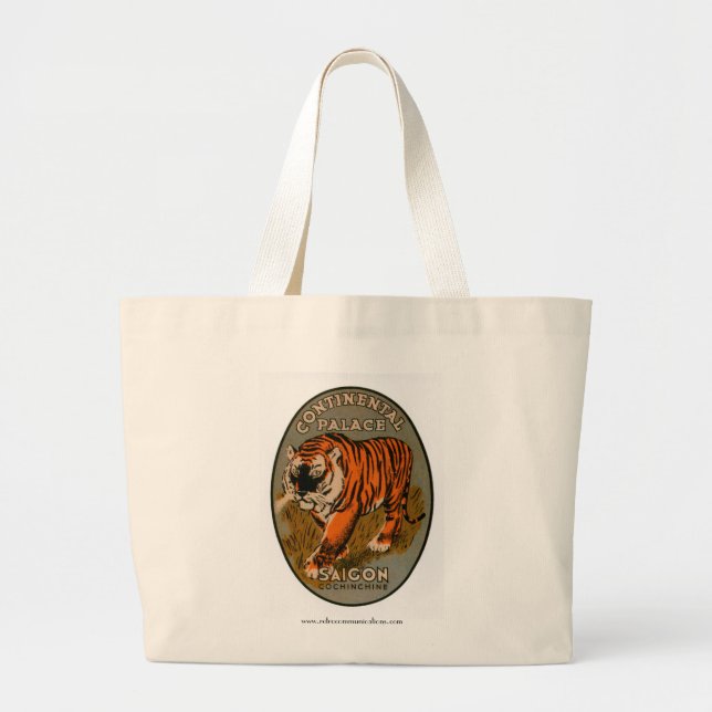 Continental Palace Hotel Large Tote Bag (Front)