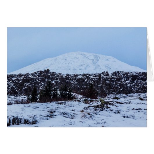 Continental plates in Iceland Cards (Front Horizontal)