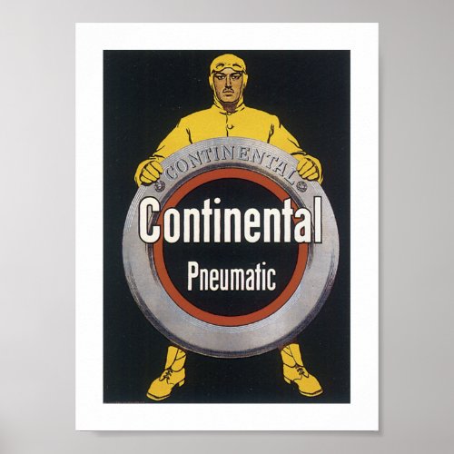 Continental Pneumatic Poster