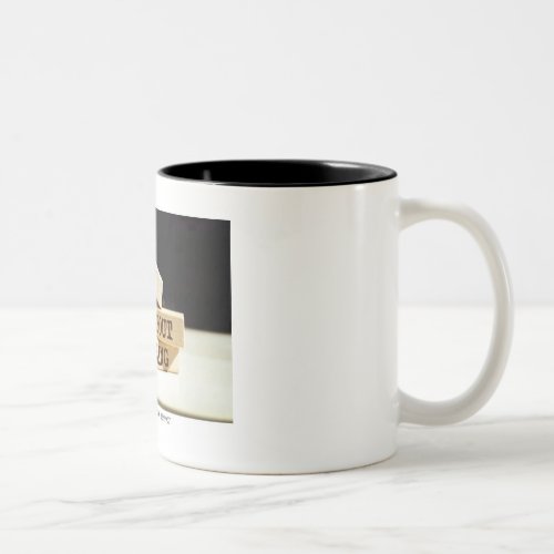 Continuous Communion Pray Without Ceasing Two_Tone Coffee Mug