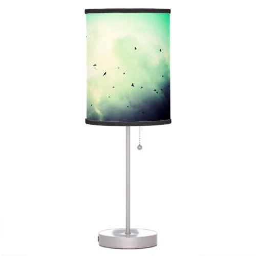 Continuous Crow LampShade Table Lamp