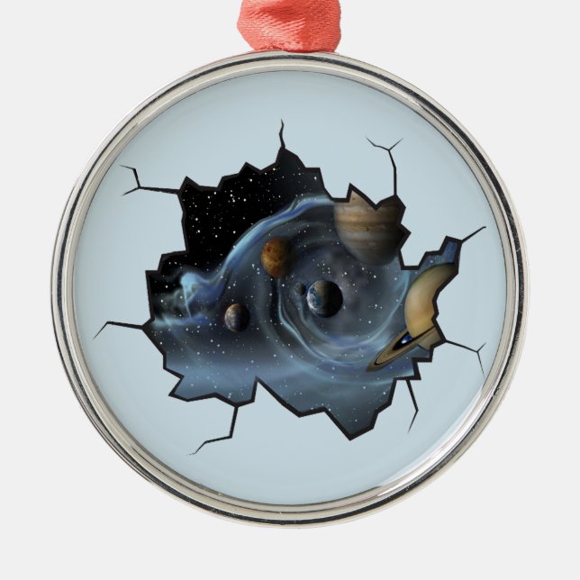 Continuous  Living Metal Ornament (Front)