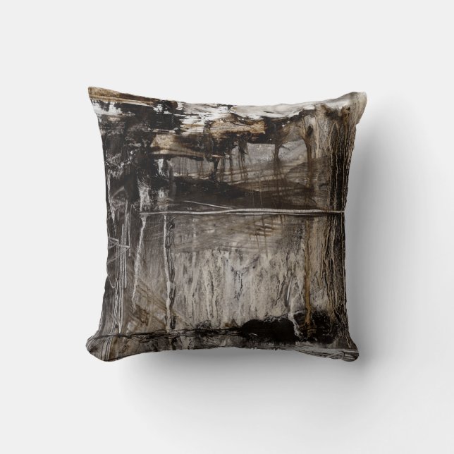 Continuum II Throw Pillow (Front)