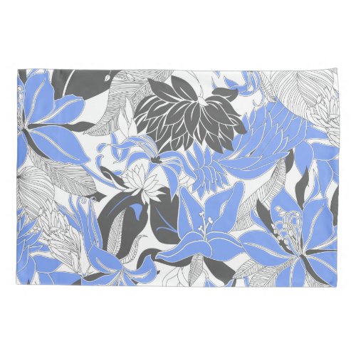 Contour Hawaii Tropical Lily and Protea Floral Pillowcase