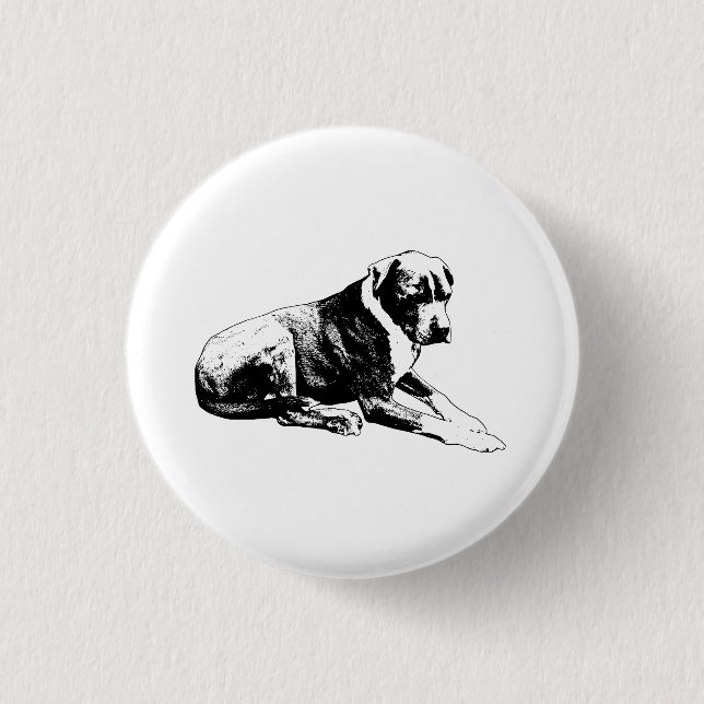Contour Peace, Modern Mood Button (Front)