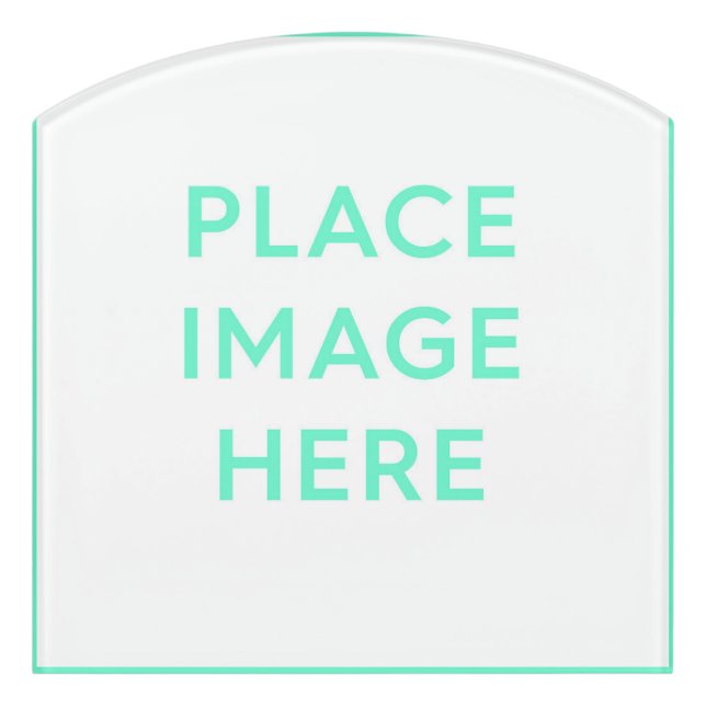 Contour Room Sign, Foam Adhesive Door Sign (Contour Front)