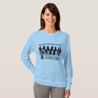 Contra Dance - Women's Long Sleeved T-shirt