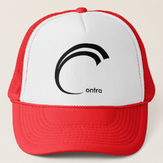 Contra hat - small text