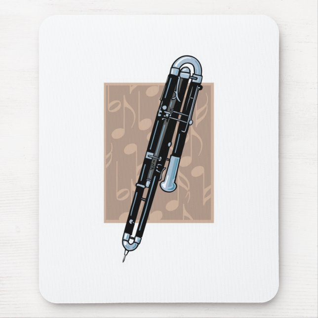 contrabassoon design mouse pad (Front)