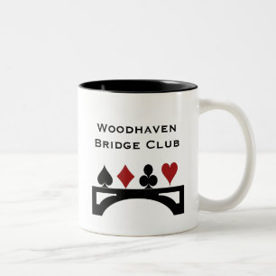 Contract Bridge Club Custom Mug