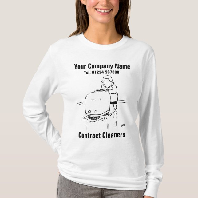 Contract Cleaners T-Shirt (Front)