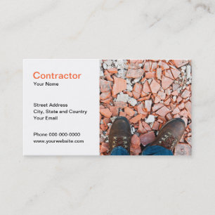 Contractor Business Card