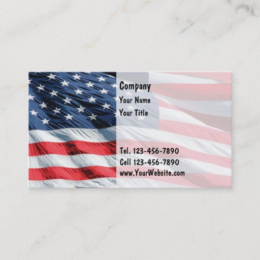 Customizable Contractor Business Cards