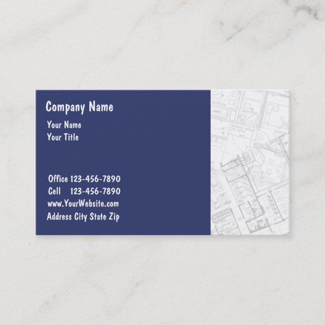 Contractor Business Cards (Front)