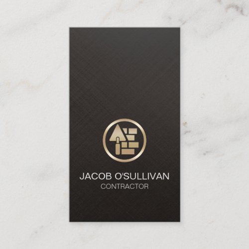 Contractor Construction Building Builder Business Card