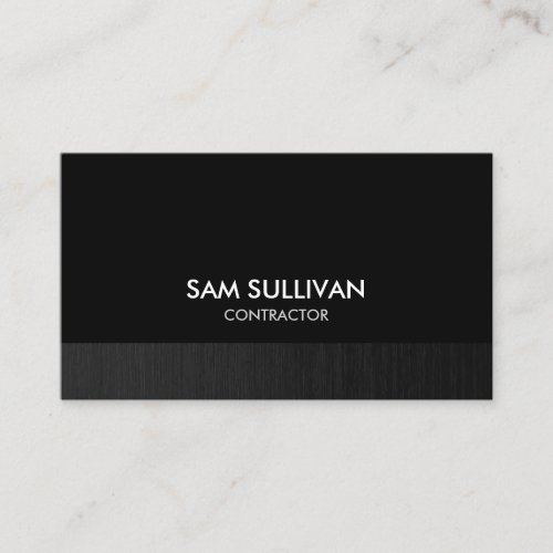 Contractor Construction Building Business Card