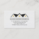 Contractor Construction House Repairs Business Card at Zazzle