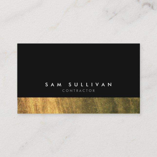 Contractor Construction Trade Skill Business Card (Front)