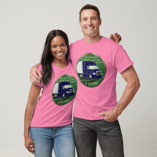 Contractors Corner Consulting Group full pink T_Shirt