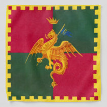 Contrada del Drago (Dragon) Palio di Siena Bandana